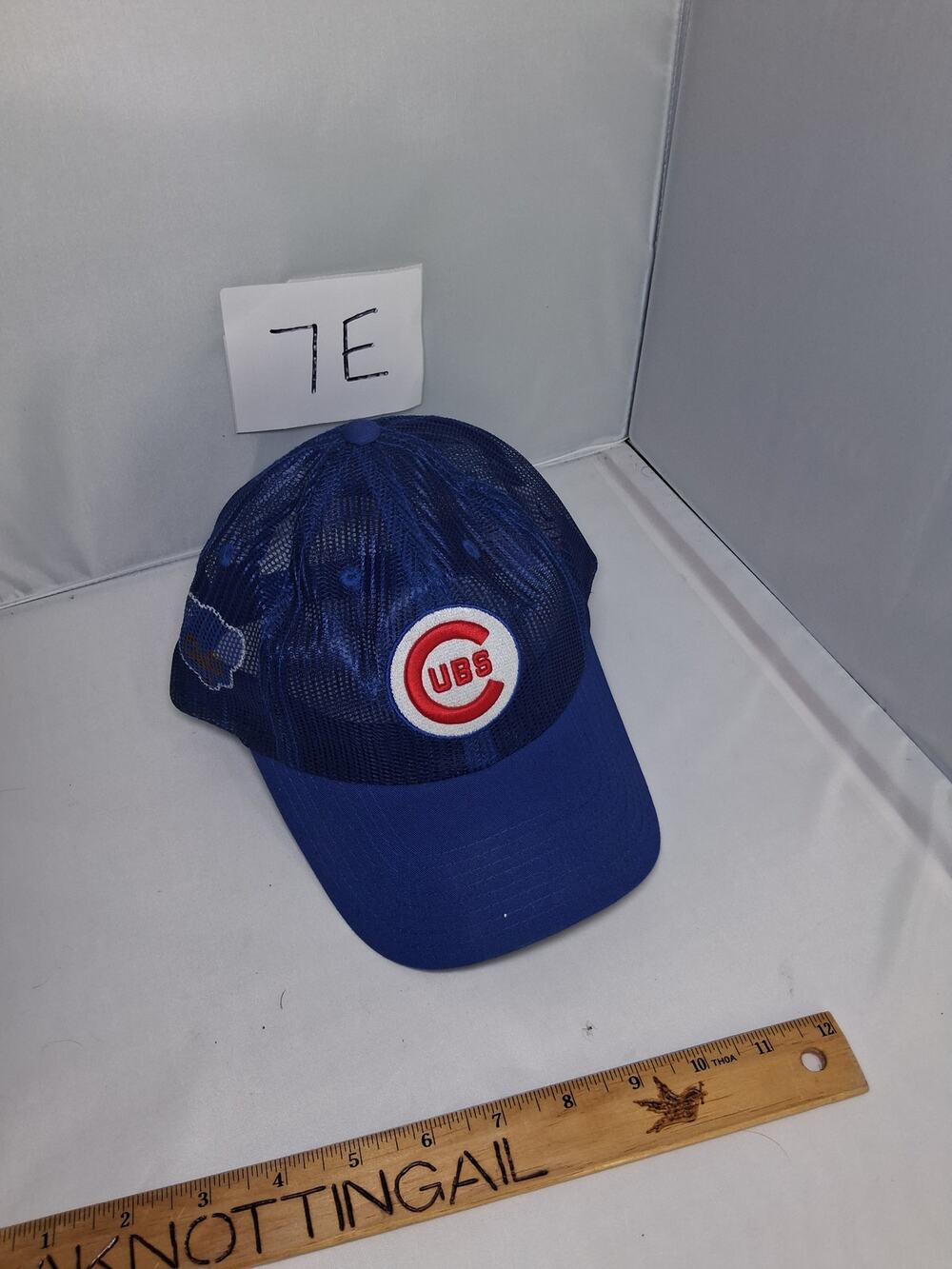 7E Cooperstown Collection Chicago Cubs Snapback Trucker Hat Mesh Back